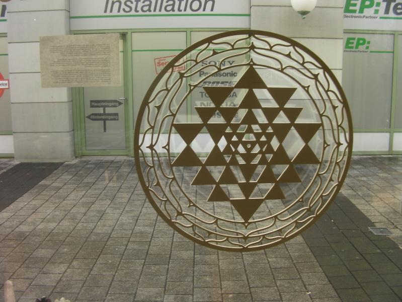 Sri Yantra Birkenholz