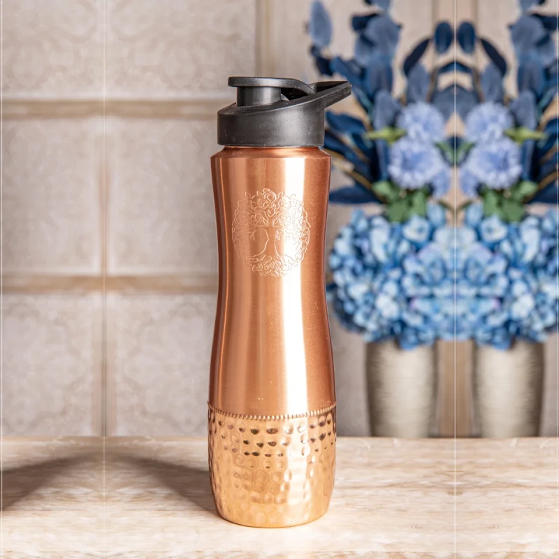 Kupfertrinkflasche Yggdrasil