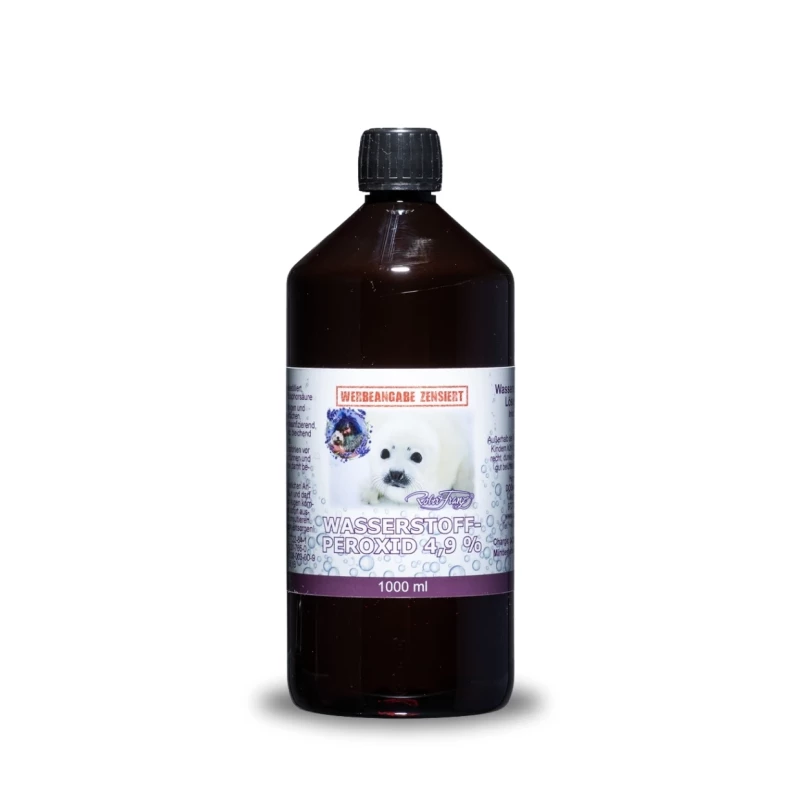 Wasserstoffperoxid 4,9 %1 Lt. Wasserstoffperoxid 4,9 %1 Lt.